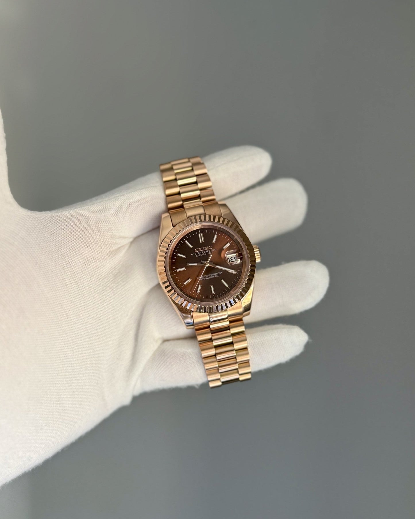 Sunburst Chocolate Dial