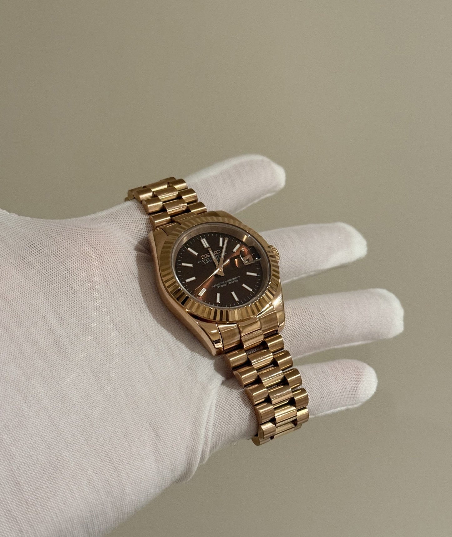 Sunburst Chocolate Dial