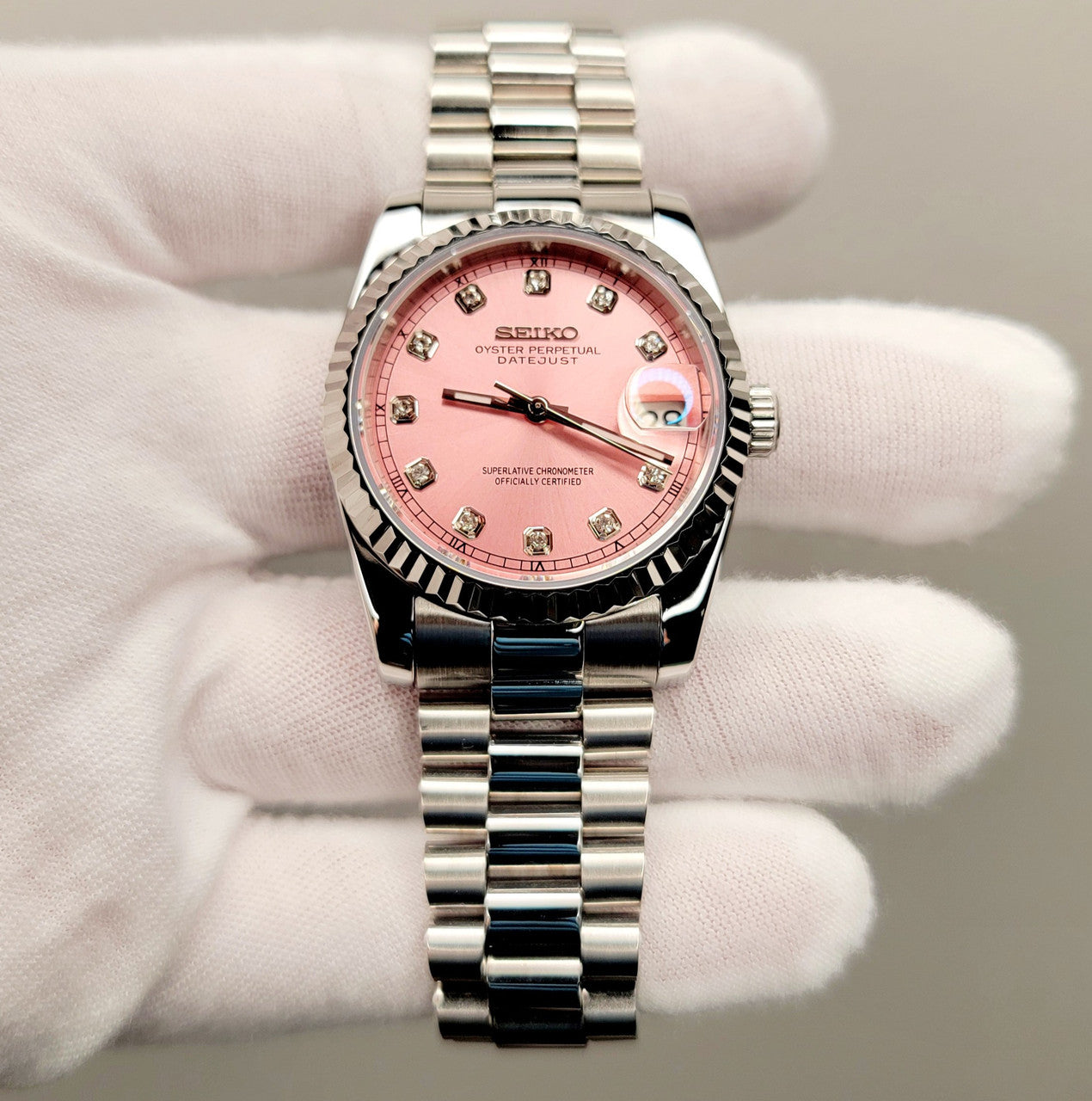 President Pink Diamond Dial