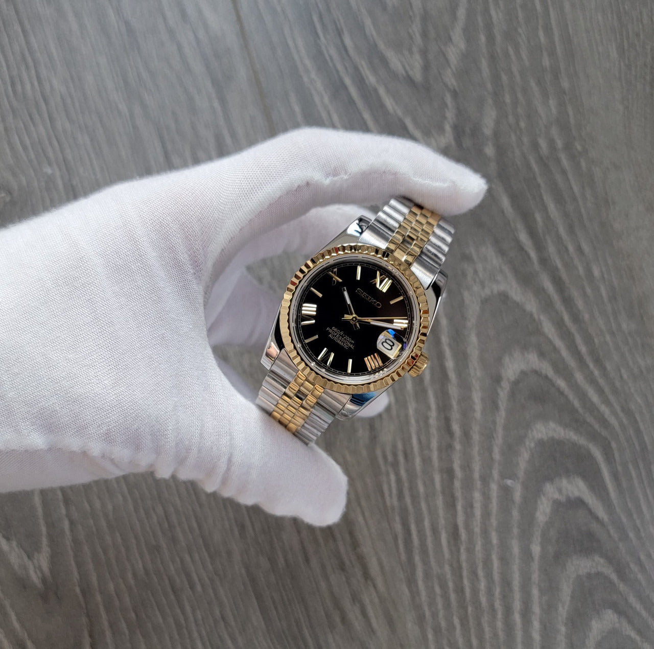 Two Tone YG Black