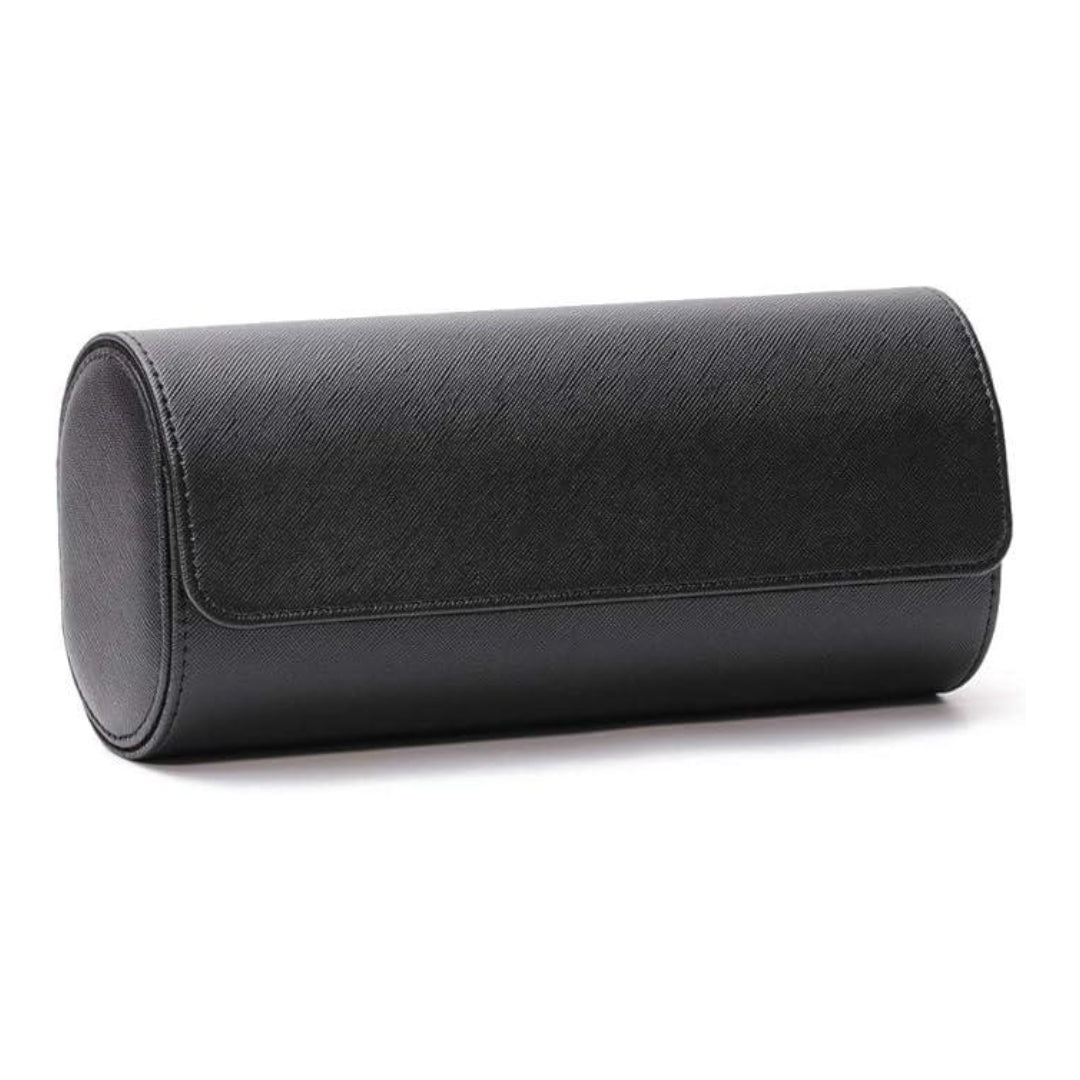 Watch Leather Case - 3 Piece (Black)