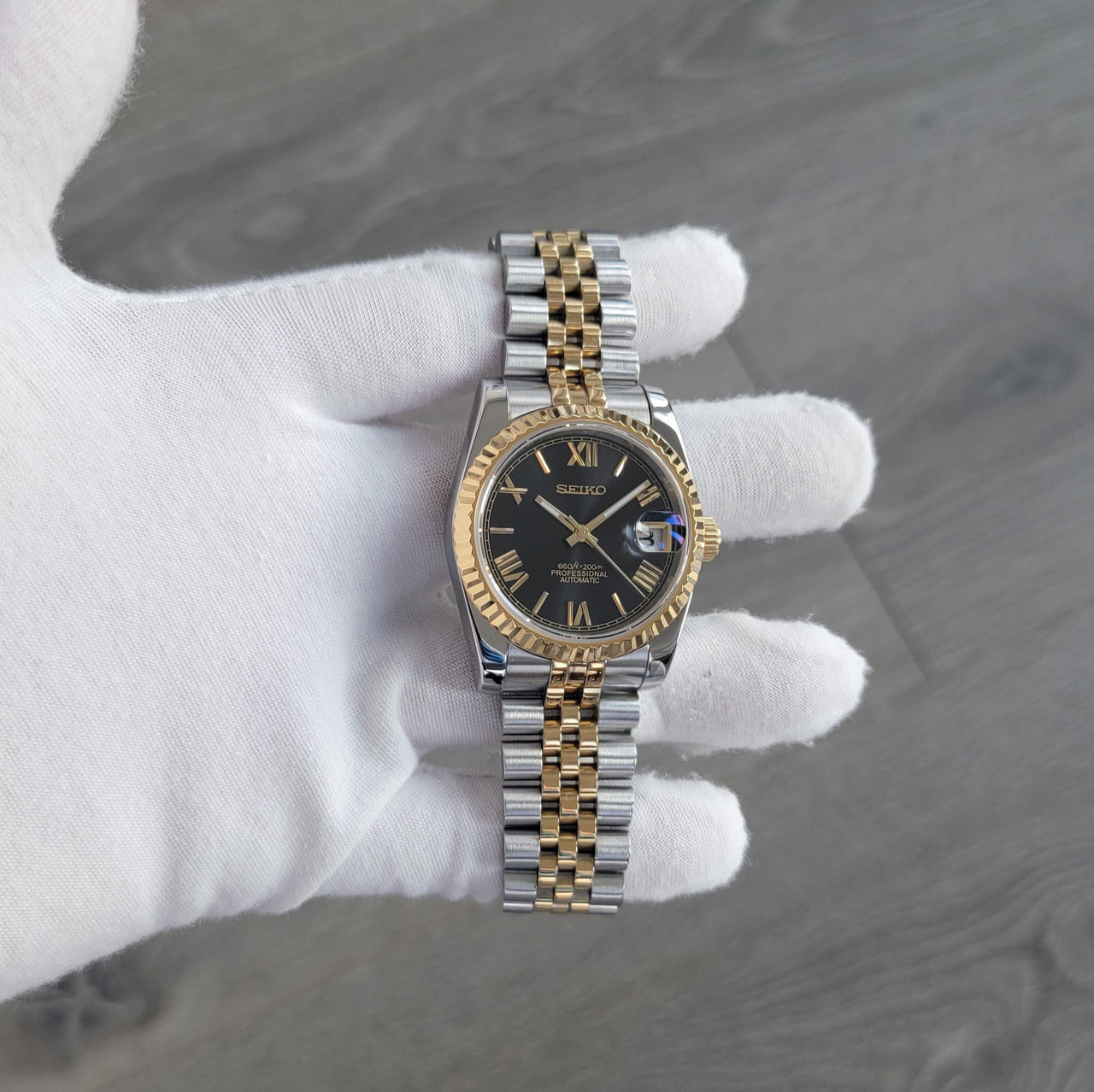 Two Tone YG Black