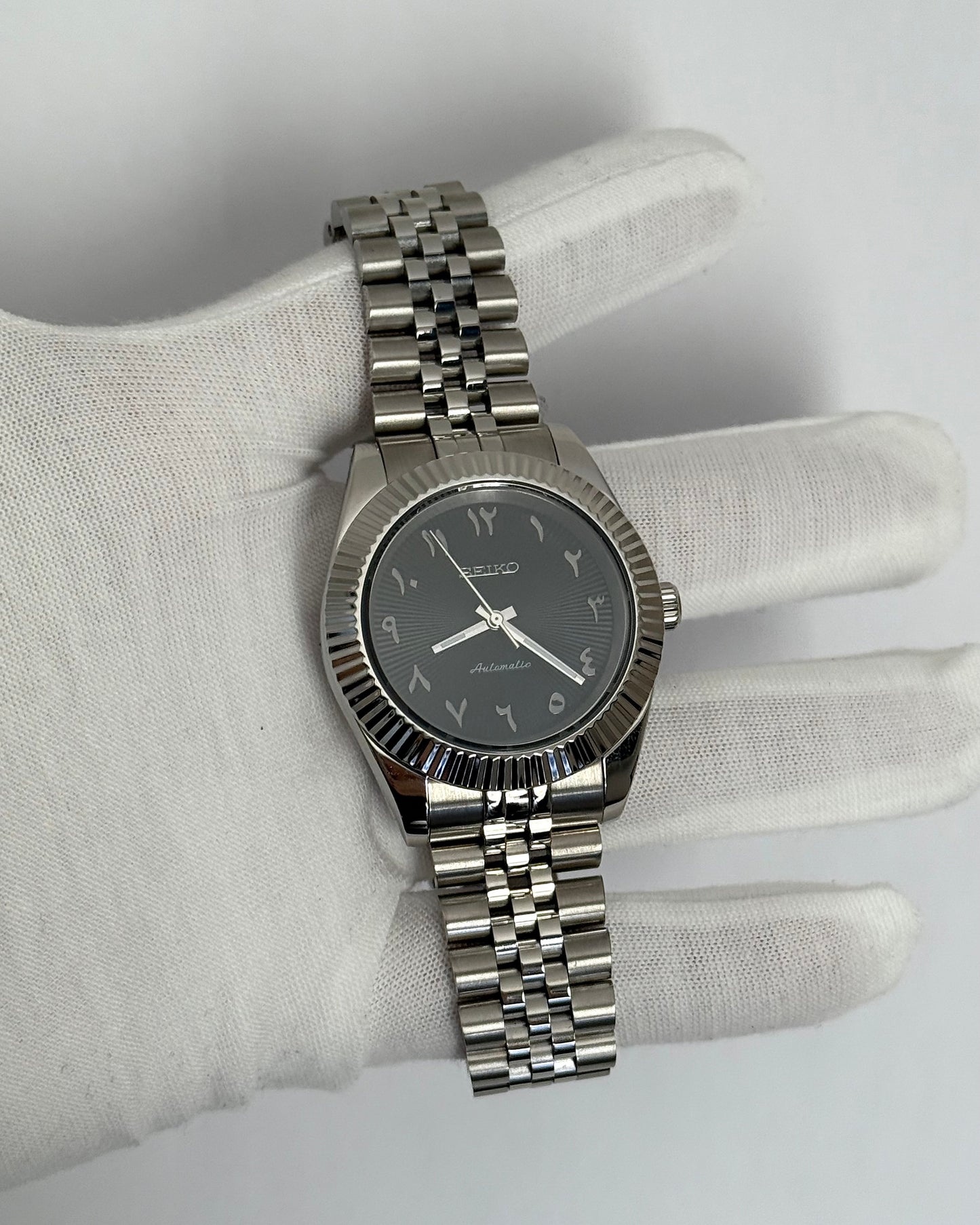 Dawn Black Arabic Dial
