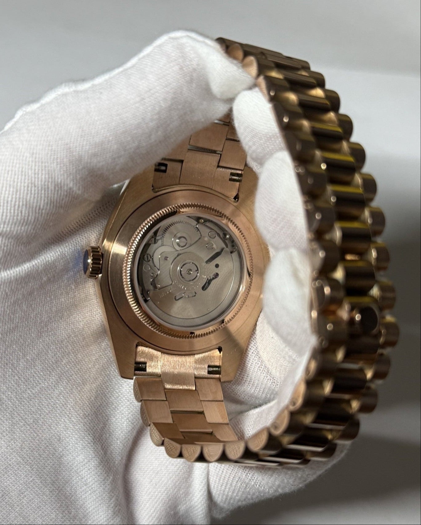 Sunburst Chocolate Arabic Dial