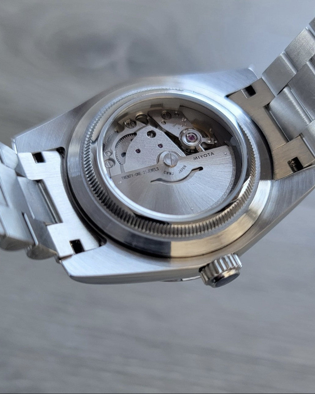 President Date Sunburst Slate Mod