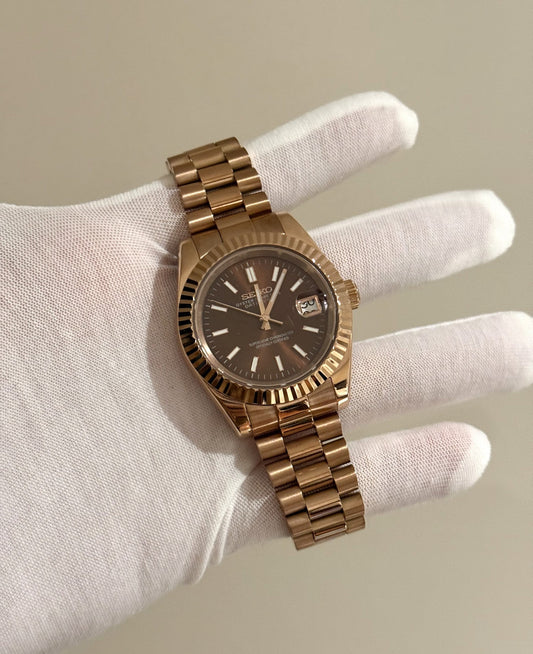 Sunburst Chocolate Dial