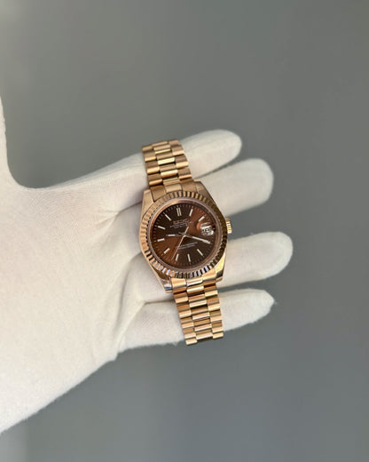 Sunburst Chocolate Dial