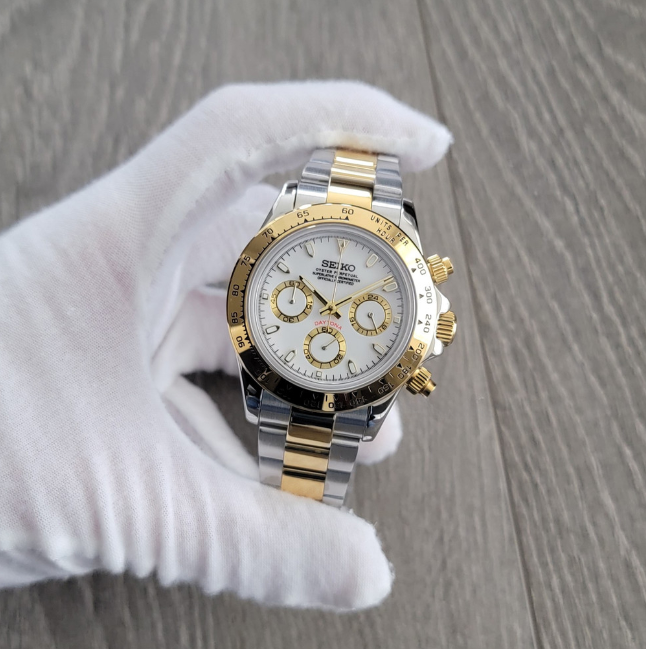 Daytona Two Tone YG Dial