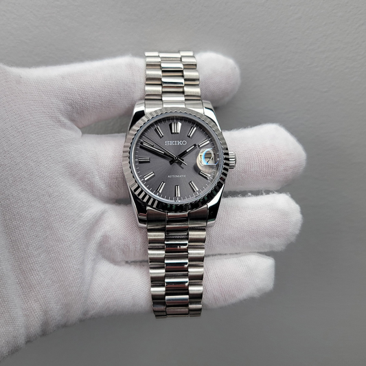 President Date Sunburst Slate Mod