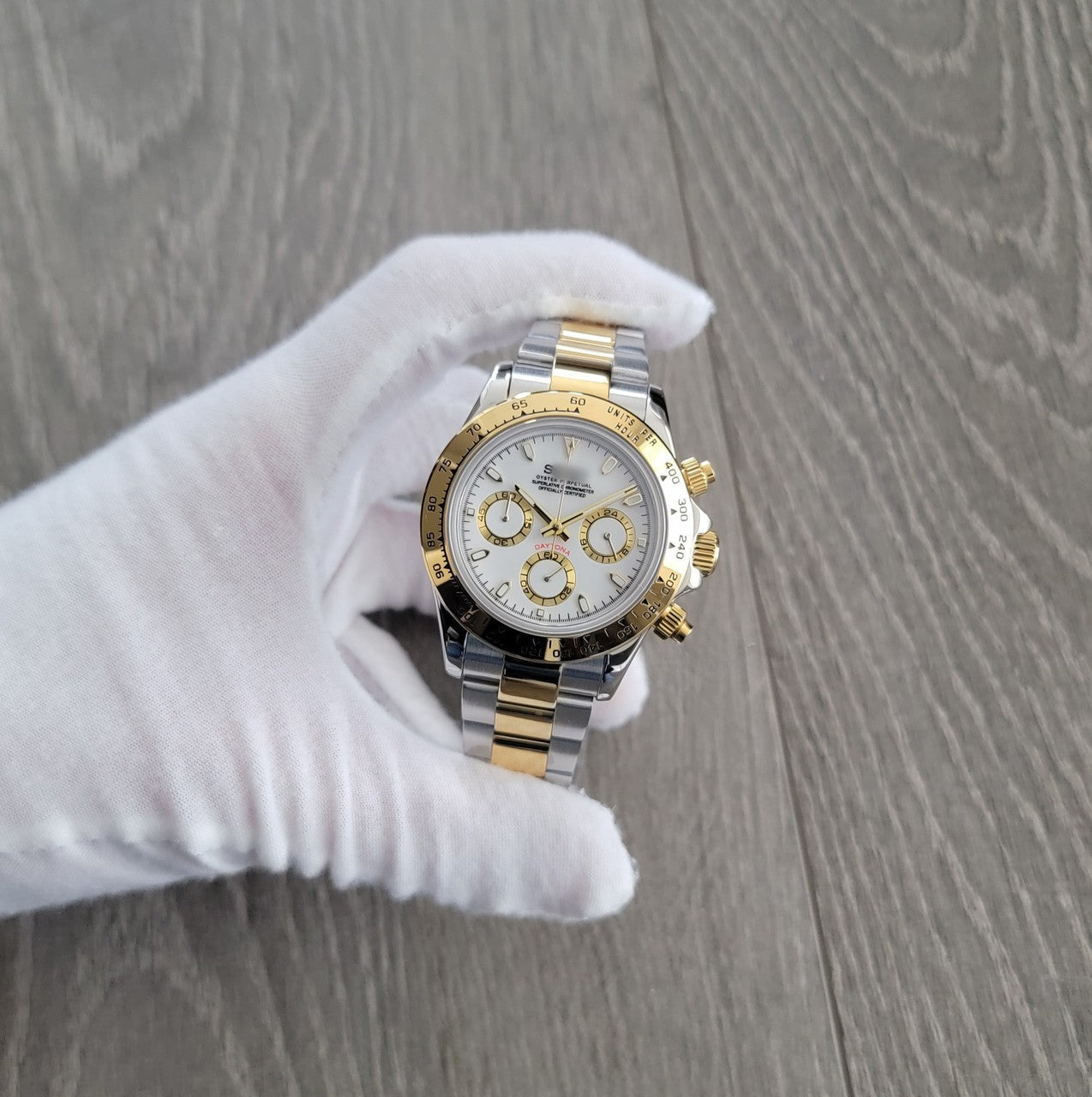 Daytona Two Tone YG Dial