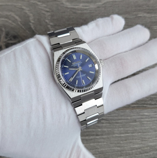 PRX Sunburst Deep Blue Dial