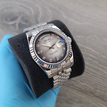 Fume Diamond Daydate Dial