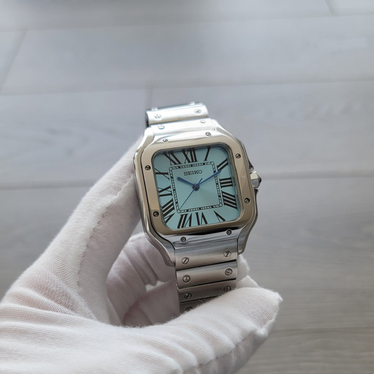 Ice Blue Roman Square Mod