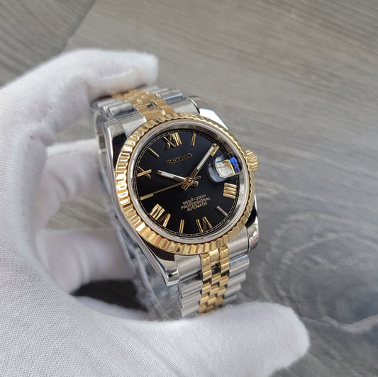 Two Tone YG Black