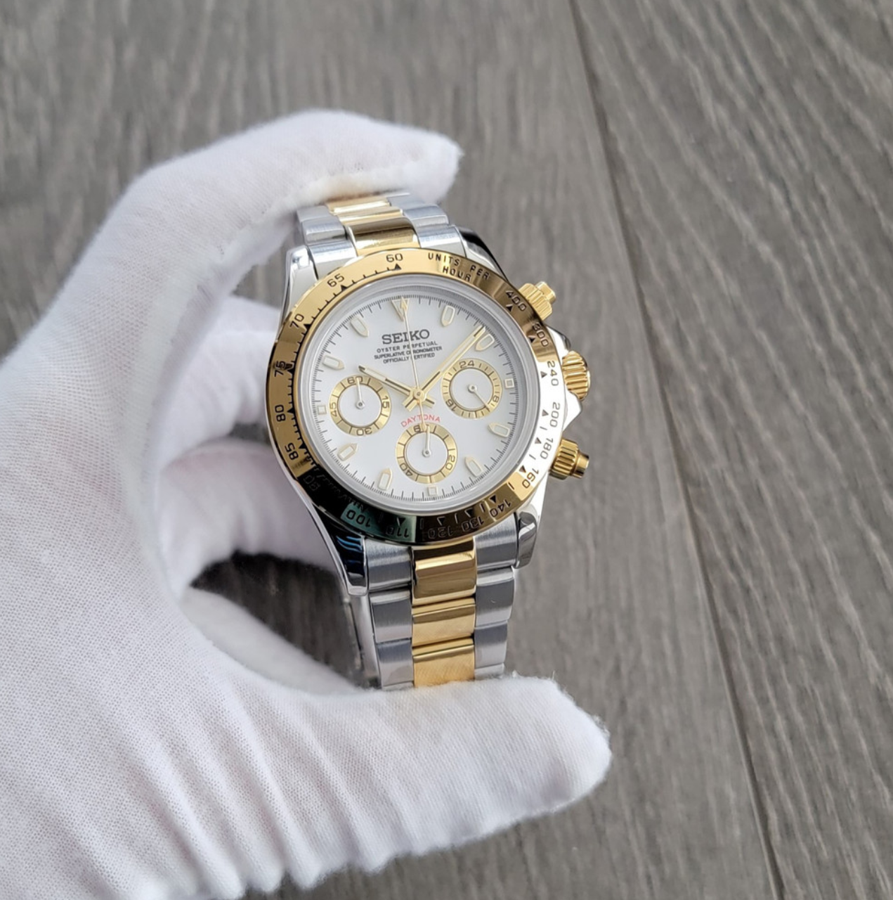 Daytona Two Tone YG Dial