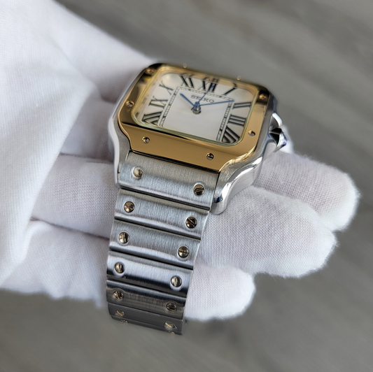 Two Tone YG Square Mod