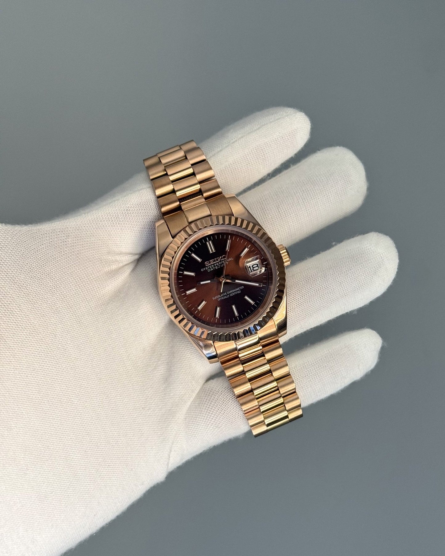 Sunburst Chocolate Dial
