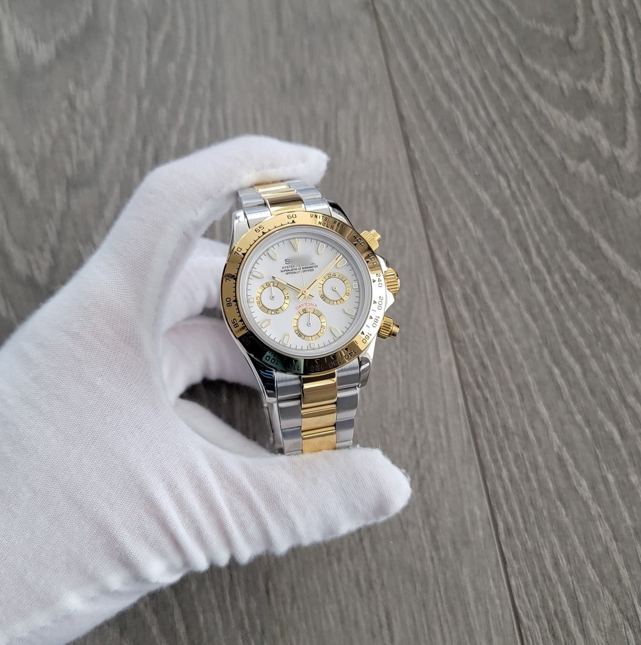 Daytona Two Tone YG Dial