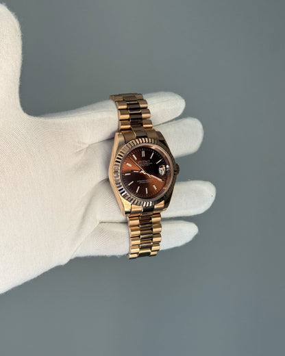 Sunburst Chocolate Dial