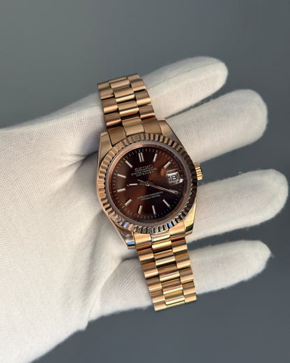 Sunburst Chocolate Dial