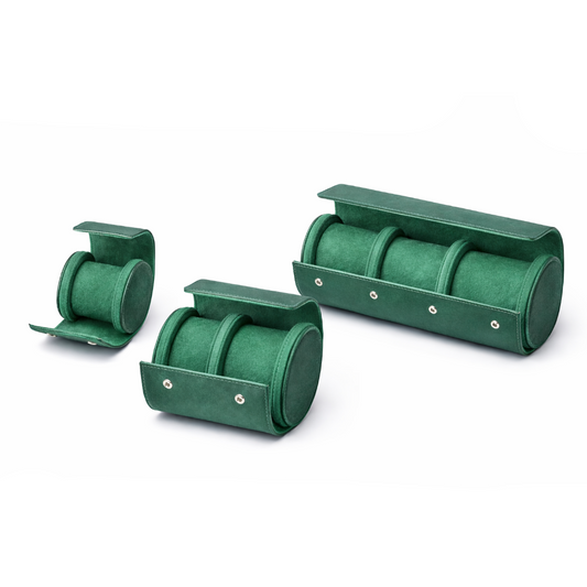 Travel Green Leather Case