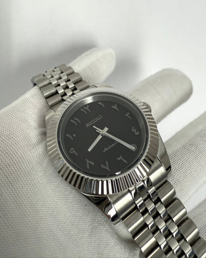 Dawn Black Arabic Dial
