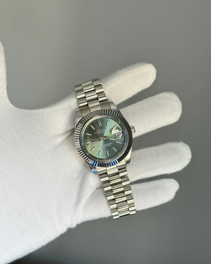 President Date Sunburst Emerald Green Mod