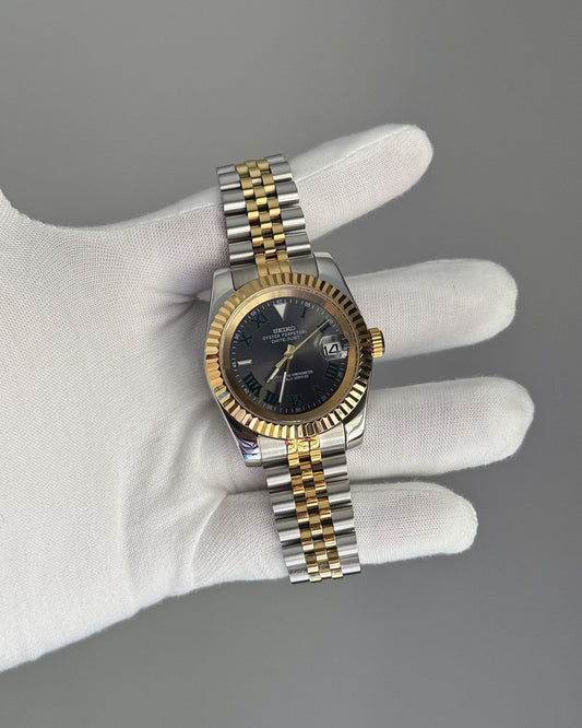 Two Tone YG Wimbledon Date