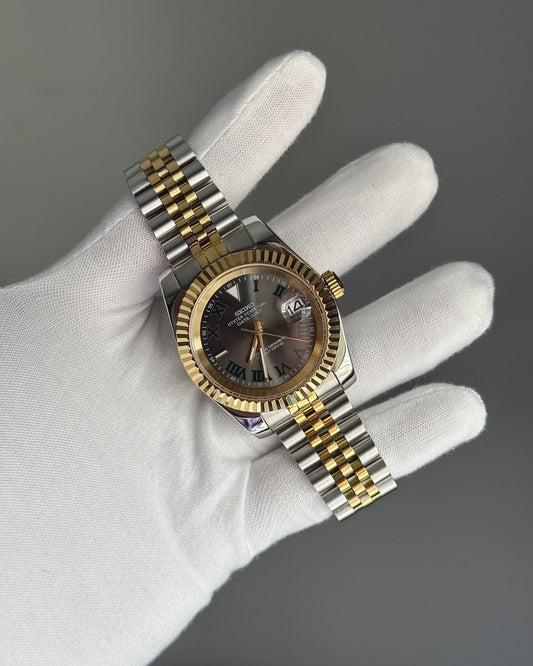 Two Tone YG Wimbledon Date