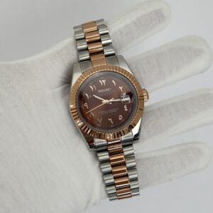 Two Tone Chocolate Arabic Dial